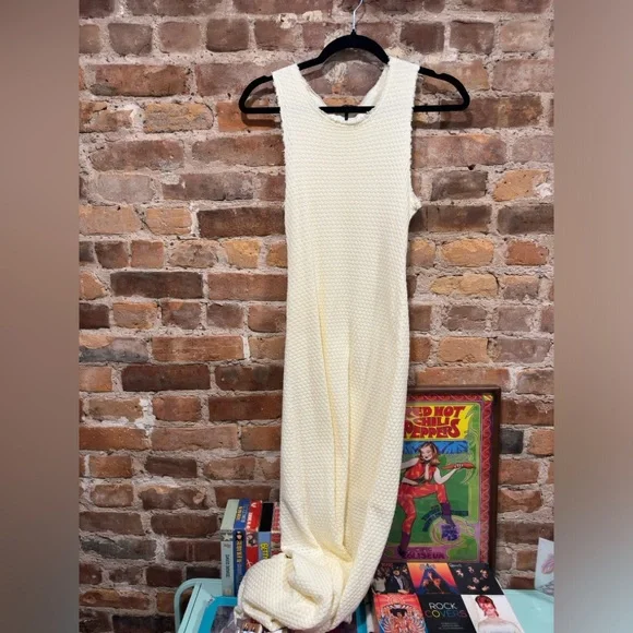 rag & bone Cream Sleeveless Maxi Dress - Picture 4 of 5